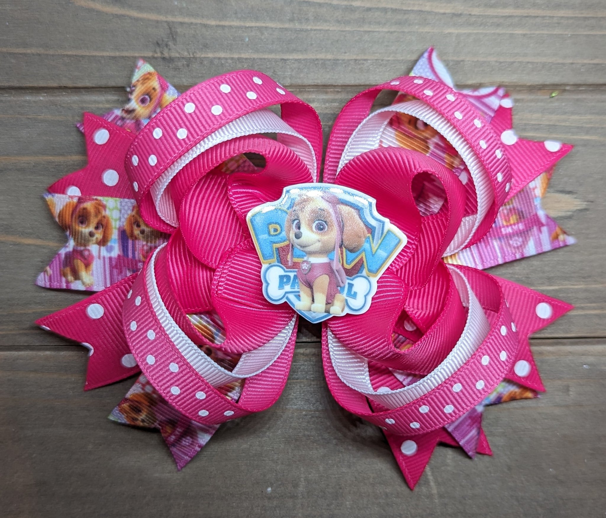 Paw Patrol Stacked Bow