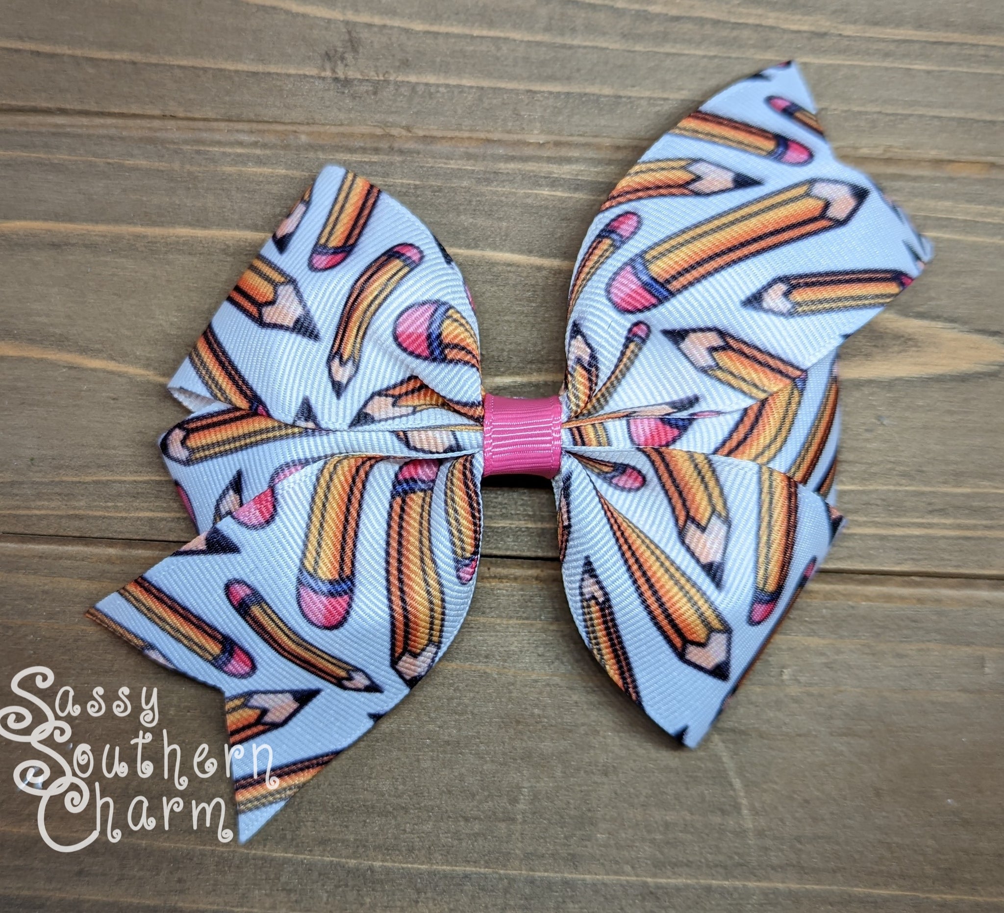 Pencil Themed Pinwheel