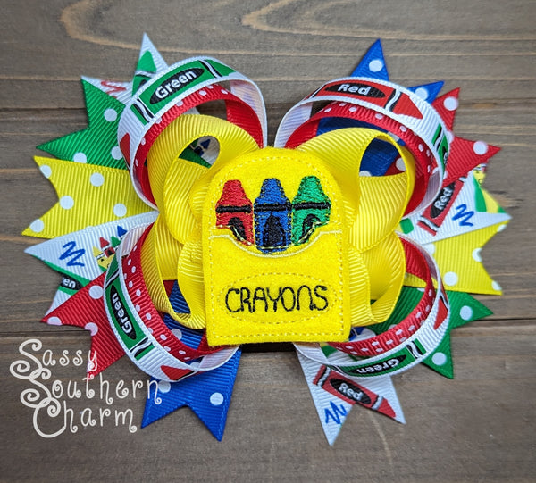 Crayon Bow