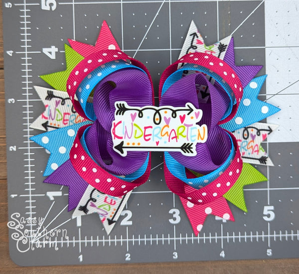 Kindergarten Stacked Bow