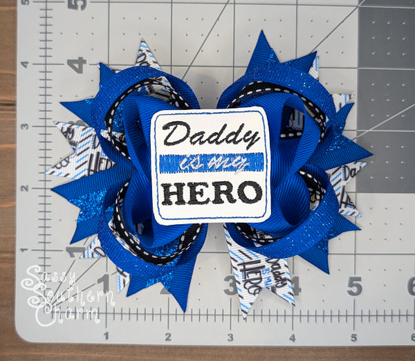 Daddy is My Hero Bow