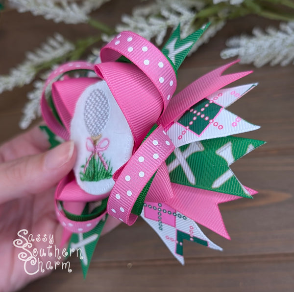 Golf Tee Bow