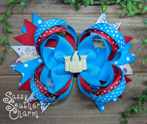 Sandcastle Hair Bow