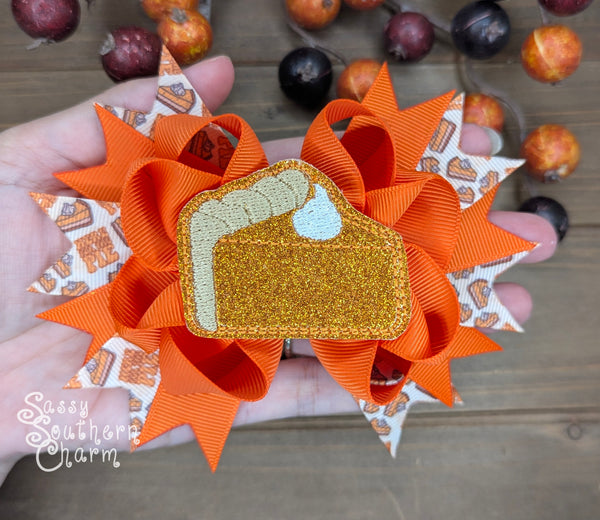 Pumpkin Pie Bow