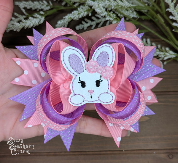 Cute Bunny Bow