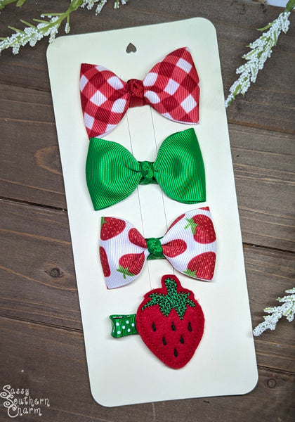 Itty Bitty Strawberry Set
