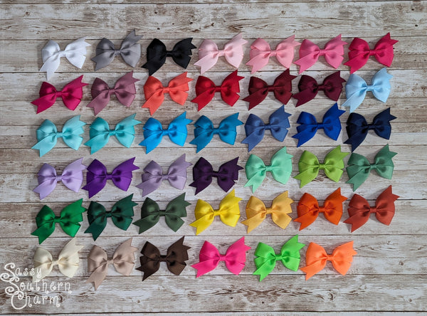 Mini Bow - Neon Green