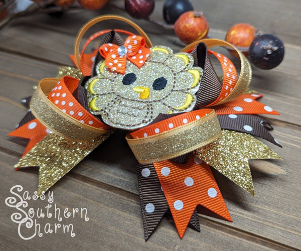 Golden Turkey Bow