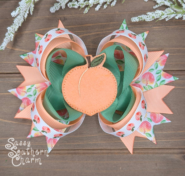 Peach Bow