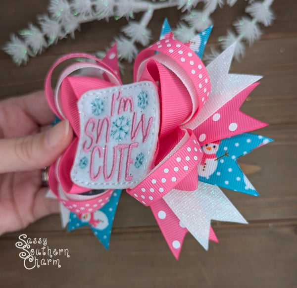 I'm Snow Cute Bow