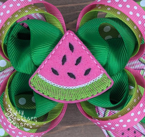 Pink Watermelon Bow