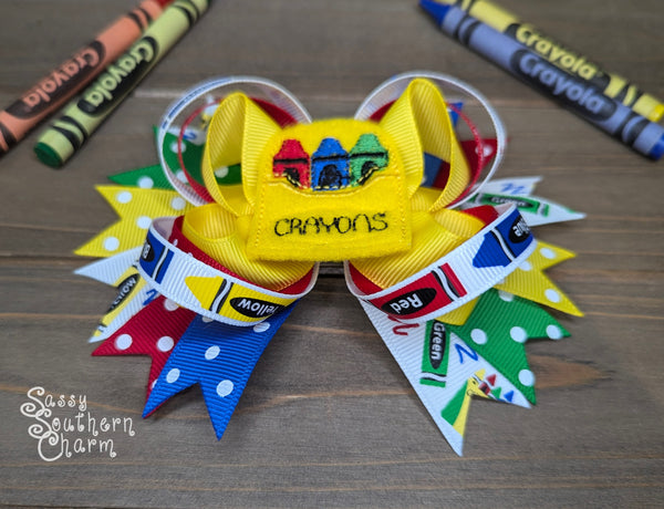 Crayon Bow