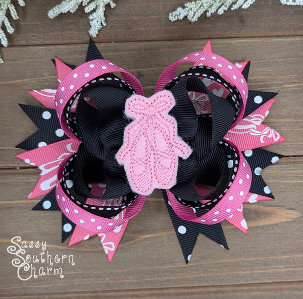 Ballet Hair Bow