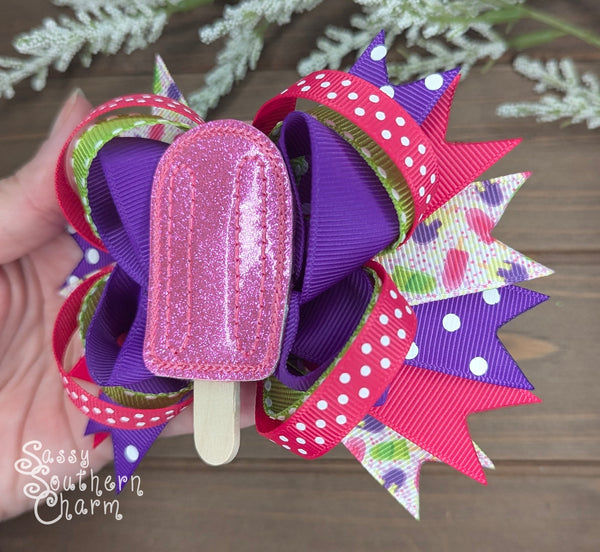 Popsicle Bow