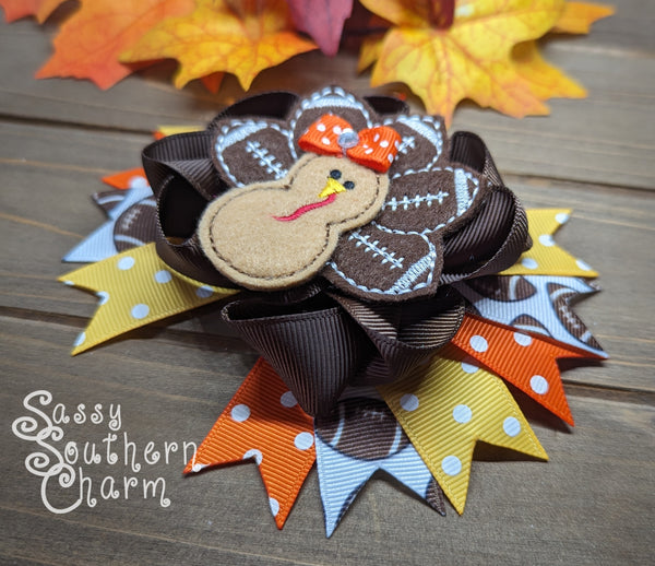 Football Turkey Bow