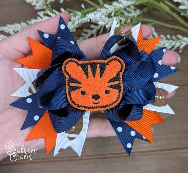 Tiger Bow -Custom Colors Available