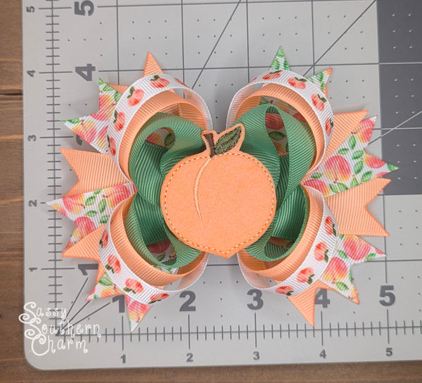 Peach Bow