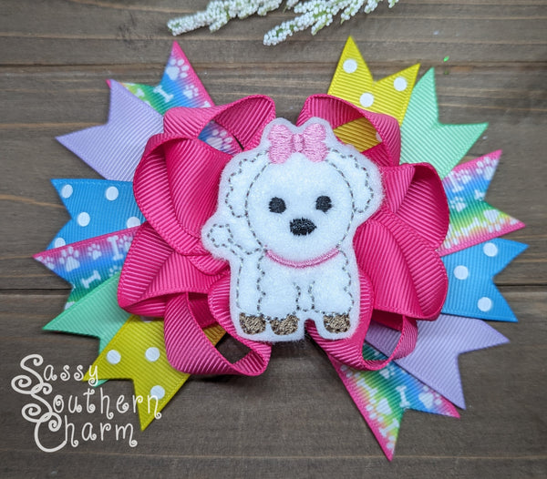 Puppy Dog Bow