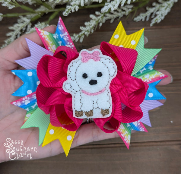 Puppy Dog Bow