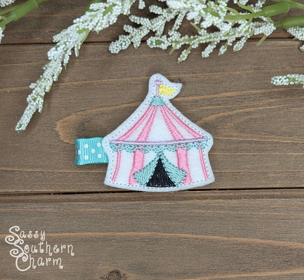 Pink Circus Clips