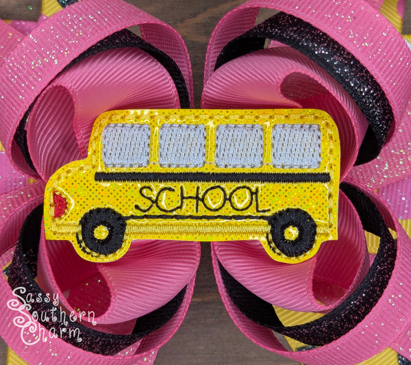 School Bus Bow