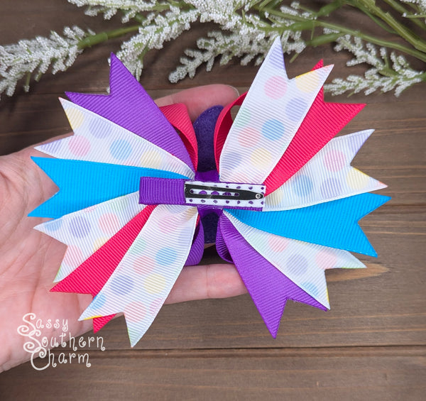 Birthday Candle Bow