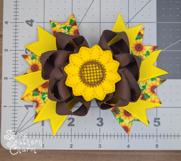 Sunflower Bow