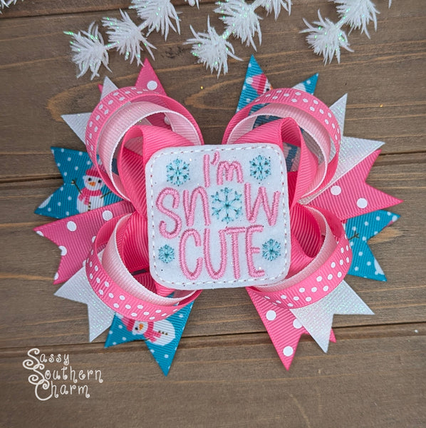 I'm Snow Cute Bow