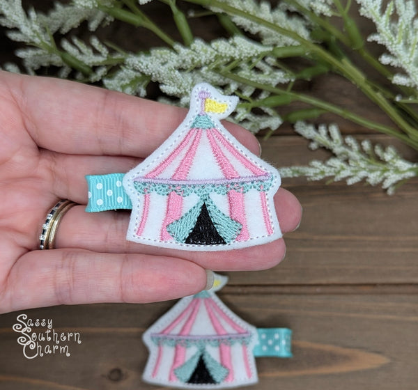 Pink Circus Clips