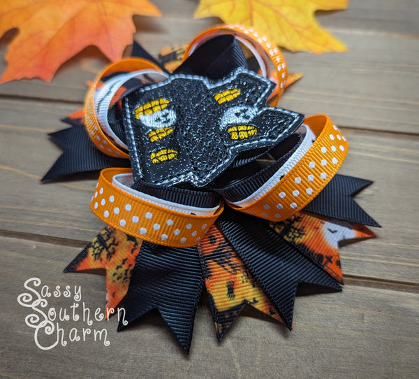 Haunted House Bow