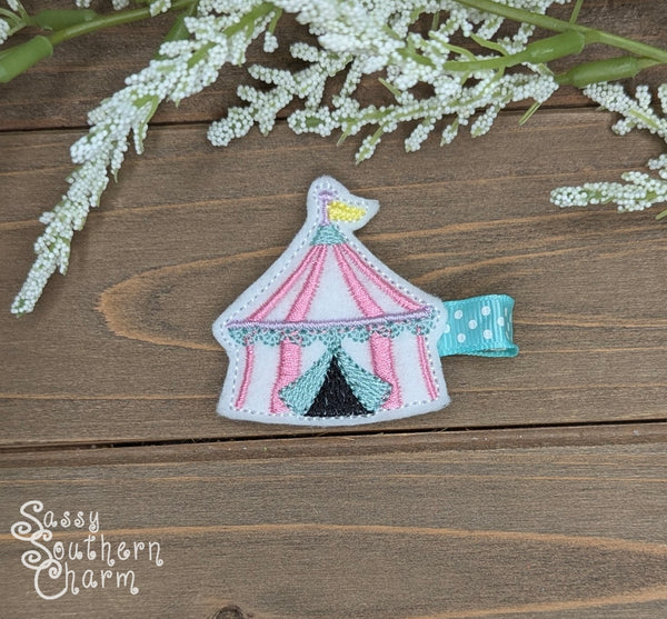 Pink Circus Clips