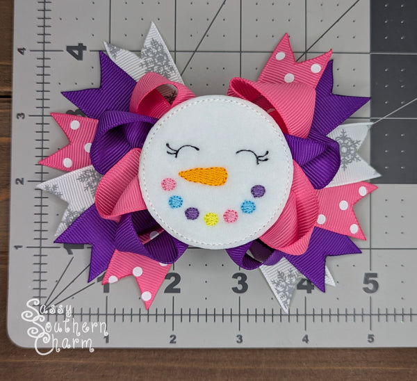 Snowman Bow