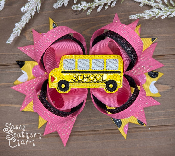 School Bus Bow