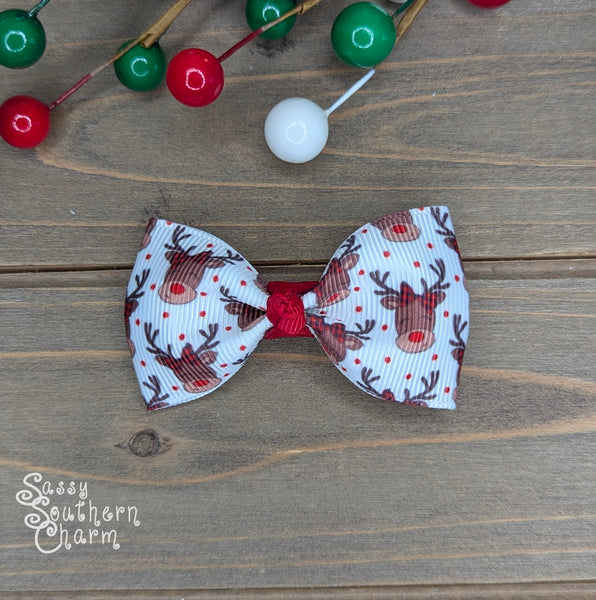 Itty Bitty Reindeer Bows
