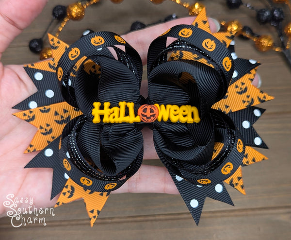 Halloween Bow
