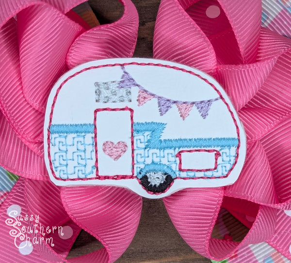 Vintage Camper Bow