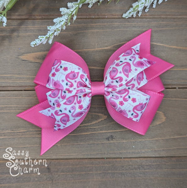 Flamingo Bow