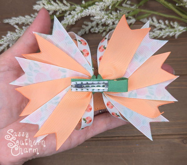 Peach Bow