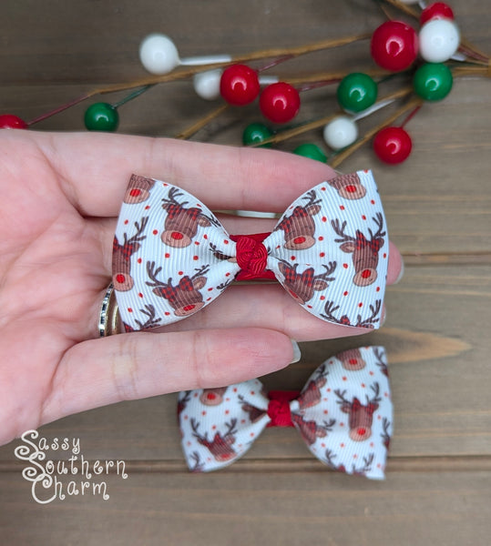Itty Bitty Reindeer Bows