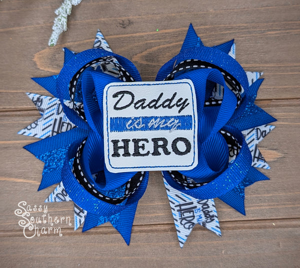 Daddy is My Hero Bow