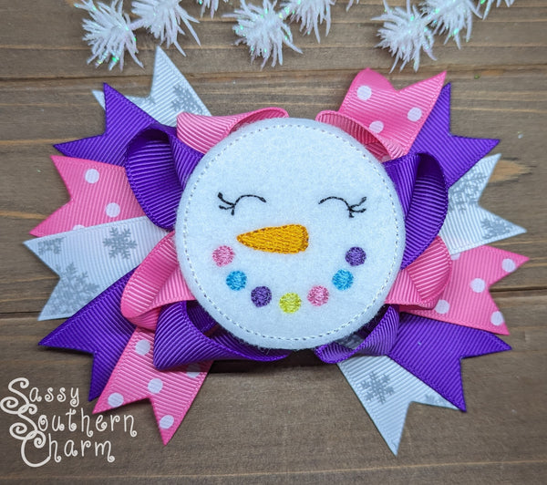 Snowman Bow