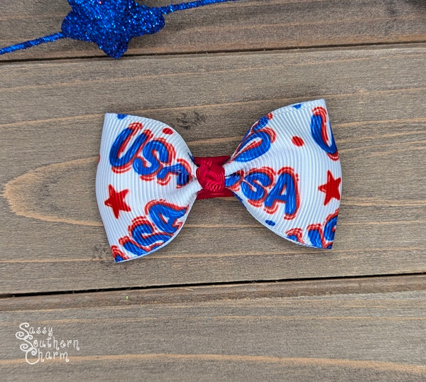 Itty Bitty USA bows