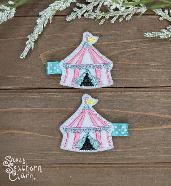 Pink Circus Clips