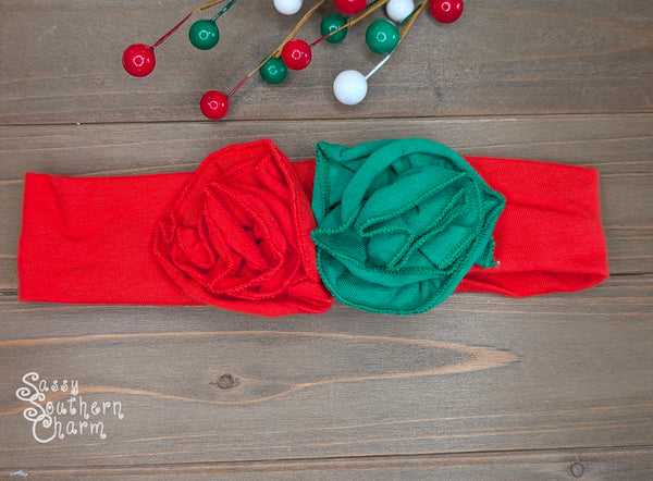 Christmas Fabric Headband