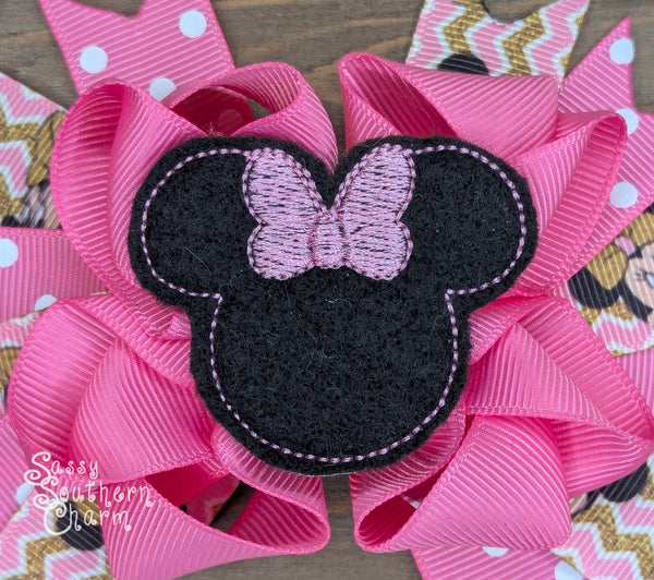 Pink Mouse Bow