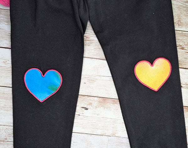 Tie Dye Heart Set