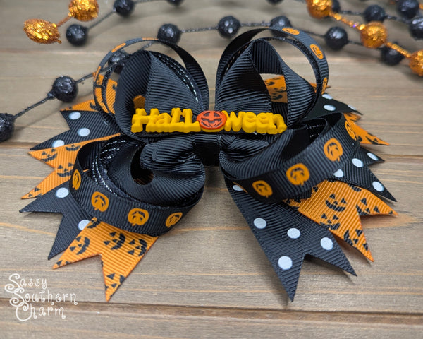 Halloween Bow