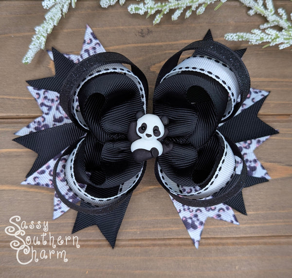 Panda Bear Bow