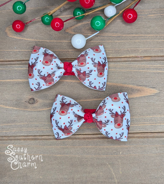 Itty Bitty Reindeer Bows