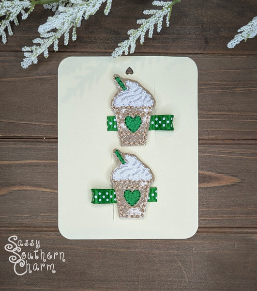 Tan Coffee Clips